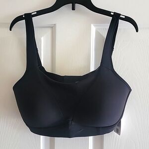 NWT Lululemon Black Sports Bra. Size 36DD